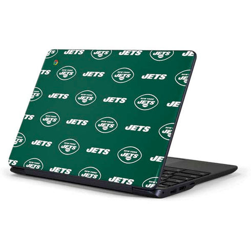 NFL New York Jets Blitz Series Samsung Chromebook Skin