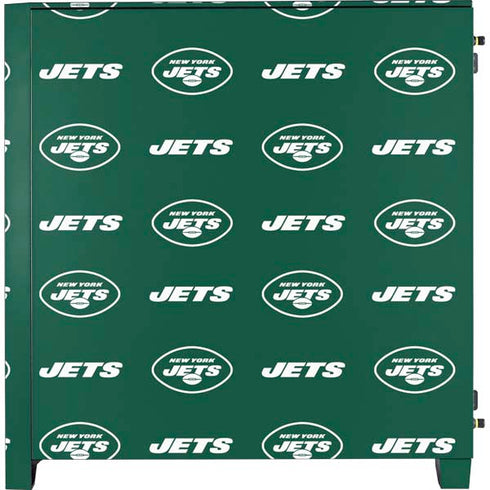 NFL New York Jets Blitz Series Corsair 4000D Tempered Glass Mid-Tower ATX Case Skin