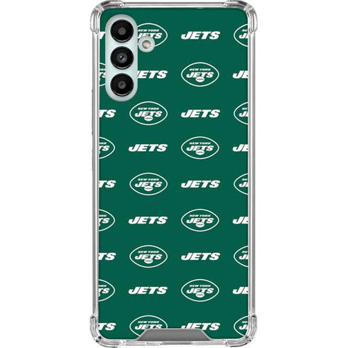 NFL New York Jets Blitz Series Galaxy A13 5G Clear Case