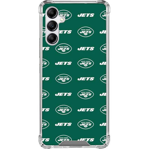 NFL New York Jets Blitz Series Galaxy A14 5G Clear Case