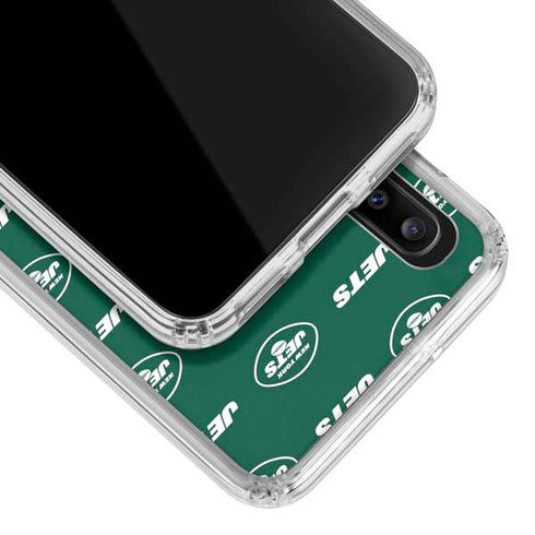 NFL New York Jets Blitz Series Galaxy A20 Clear Case