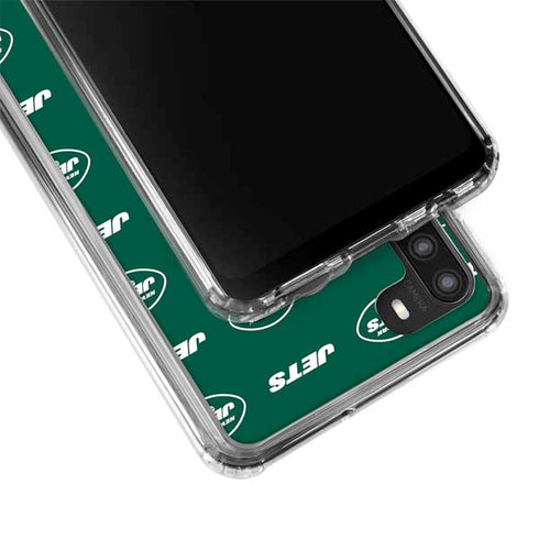 NFL New York Jets Blitz Series Galaxy A21 Clear Case
