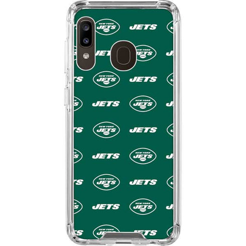 NFL New York Jets Blitz Series Galaxy A30 Clear Case