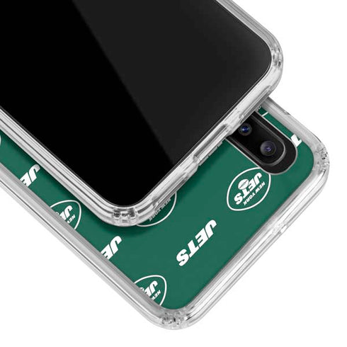 NFL New York Jets Blitz Series Galaxy A30 Clear Case
