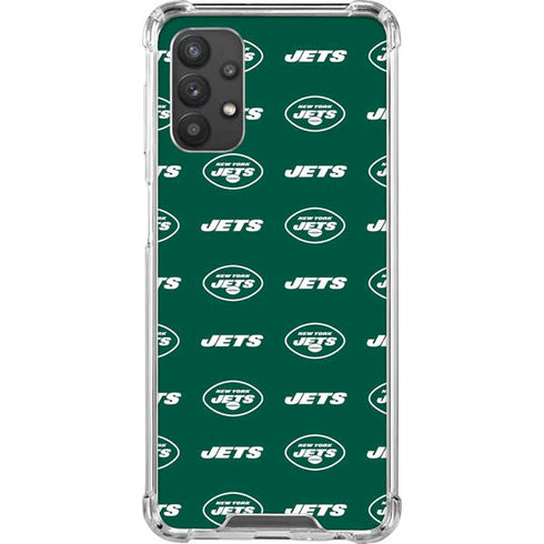 NFL New York Jets Blitz Series Galaxy A32 5G Clear Case
