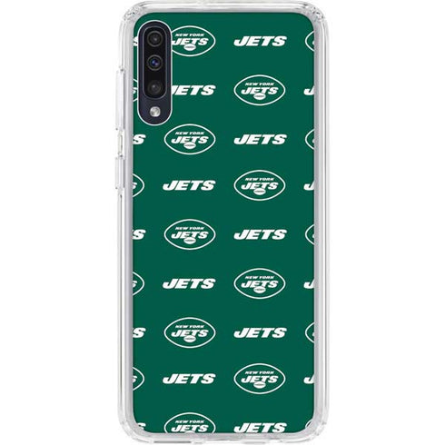 NFL New York Jets Blitz Series Galaxy A50 Clear Case