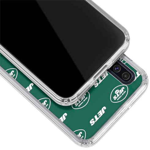NFL New York Jets Blitz Series Galaxy A50 Clear Case