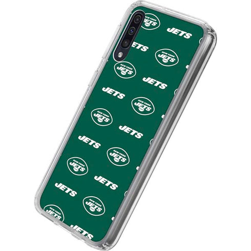 NFL New York Jets Blitz Series Galaxy A50 Clear Case