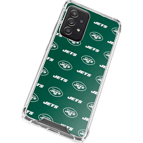 NFL New York Jets Blitz Series Galaxy A52 5G Clear Case