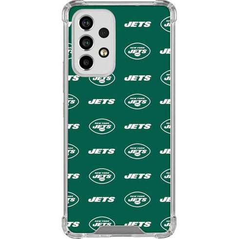 NFL New York Jets Blitz Series Galaxy A53 5G Clear Case
