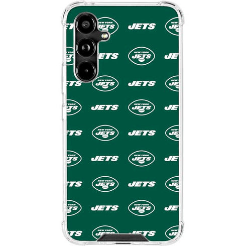 NFL New York Jets Blitz Series Galaxy A54 5G Clear Case