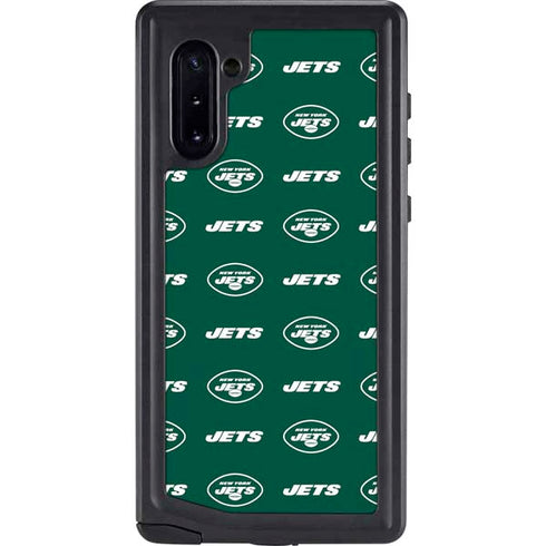 NFL New York Jets Blitz Series Galaxy Note 10 Waterproof Case