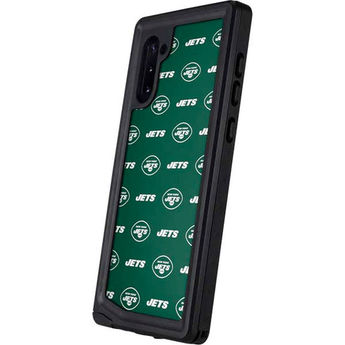 NFL New York Jets Blitz Series Galaxy Note 10 Waterproof Case