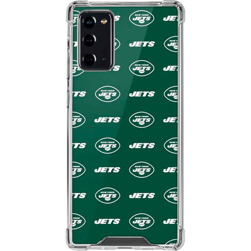 NFL New York Jets Blitz Series Galaxy Note20 5G Clear Case