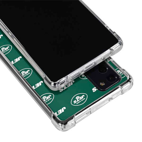 NFL New York Jets Blitz Series Galaxy Note20 5G Clear Case