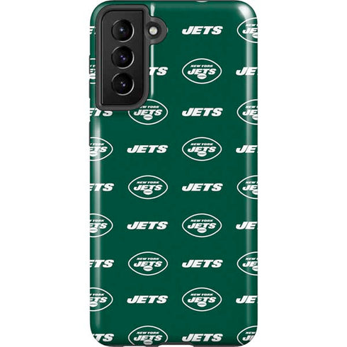 NFL New York Jets Blitz Series Galaxy S21 Plus 5G Pro Case