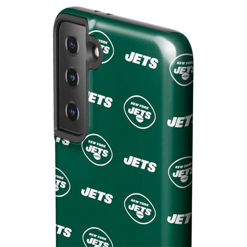 NFL New York Jets Blitz Series Galaxy S21 Plus 5G Pro Case