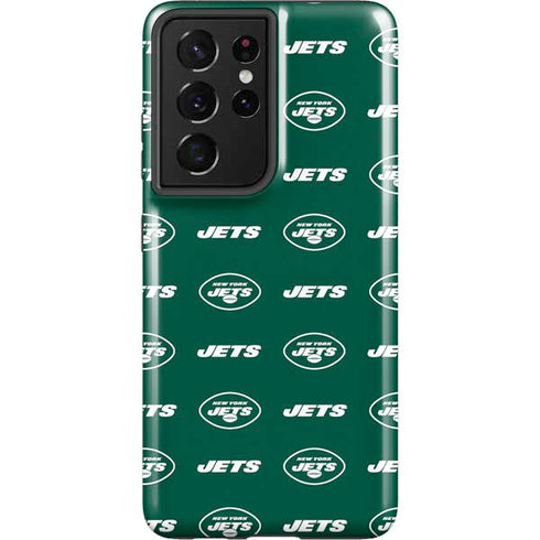 NFL New York Jets Blitz Series Galaxy S21 Ultra 5G Pro Case