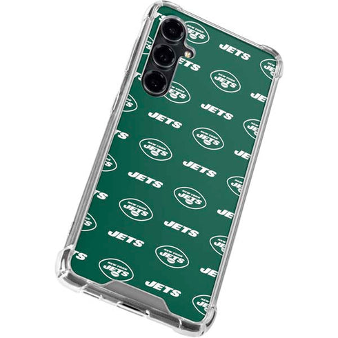 NFL New York Jets Blitz Series Galaxy S23 FE Clear Case