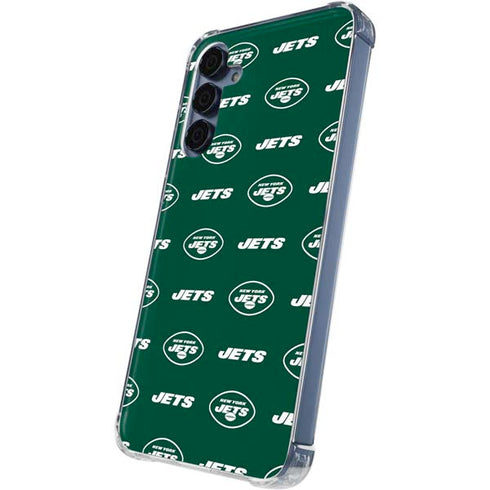 NFL New York Jets Blitz Series Galaxy S24 Clear Case