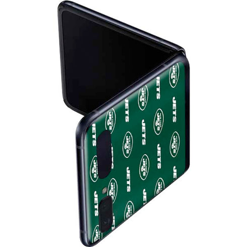 NFL New York Jets Blitz Series Galaxy Z Flip Skin