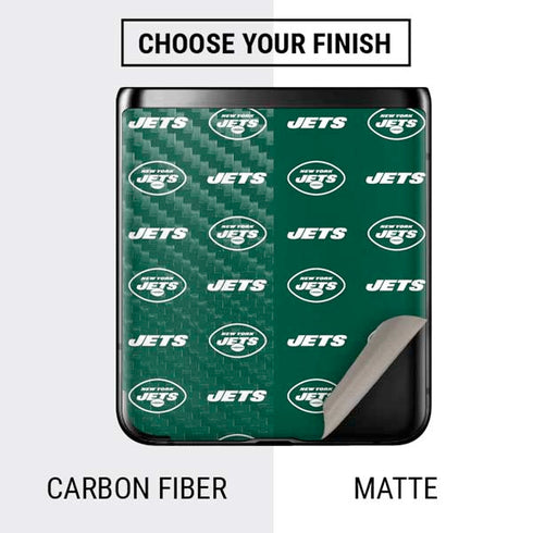 NFL New York Jets Blitz Series Galaxy Z Flip Skin