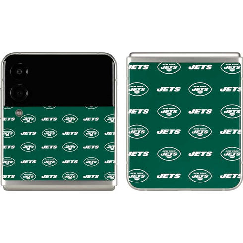 NFL New York Jets Blitz Series Galaxy Z Flip3 5G Skin