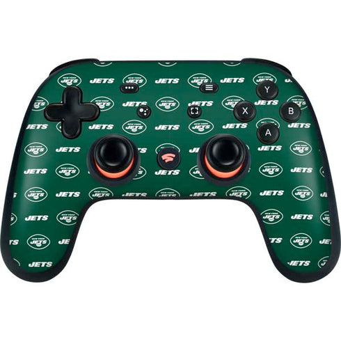 NFL New York Jets Blitz Series Google Stadia Controller Skin