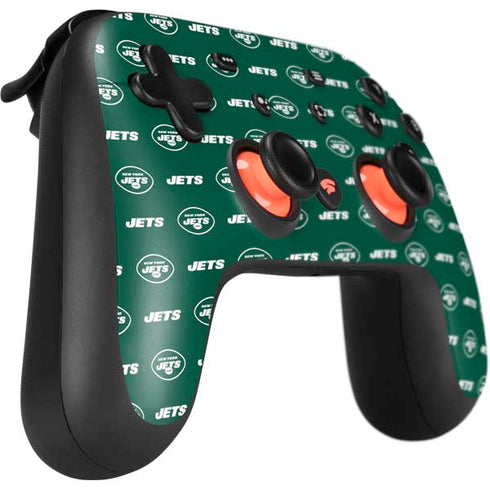 NFL New York Jets Blitz Series Google Stadia Controller Skin