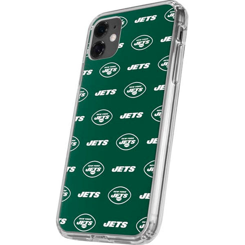 NFL New York Jets Blitz Series iPhone 11 Clear Case