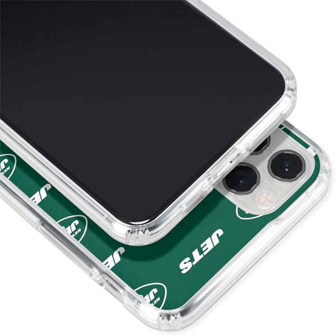 NFL New York Jets Blitz Series iPhone 11 Pro Clear Case