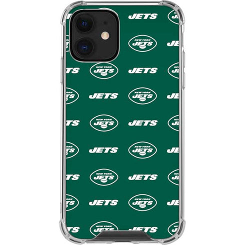 NFL New York Jets Blitz Series iPhone 12 Mini Clear Case