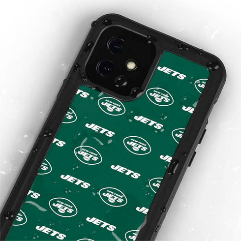 NFL New York Jets Blitz Series iPhone 12 Mini Waterproof Case