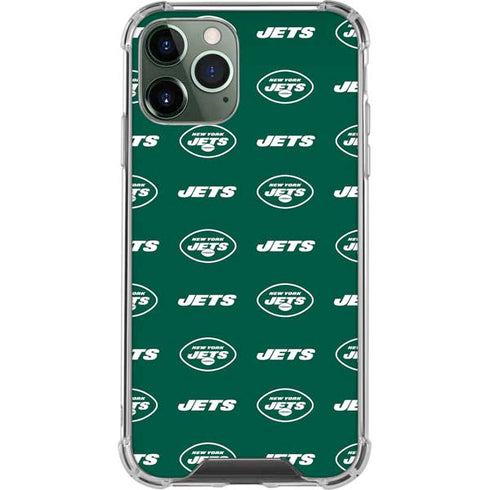 NFL New York Jets Blitz Series iPhone 12 Pro Clear Case