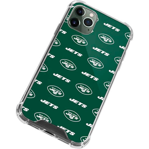 NFL New York Jets Blitz Series iPhone 12 Pro Clear Case