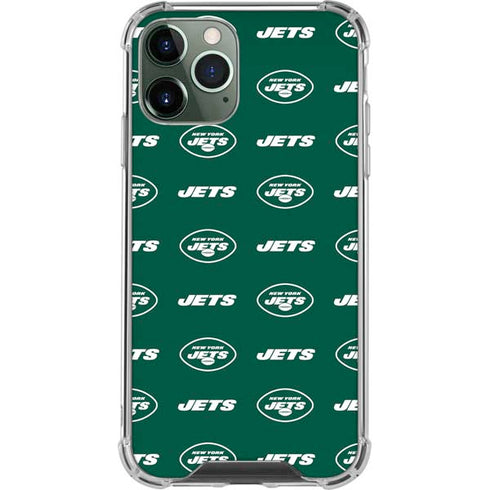NFL New York Jets Blitz Series iPhone 12 Pro Max Clear Case