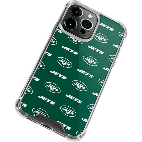 NFL New York Jets Blitz Series iPhone 13 Pro Max Clear Case