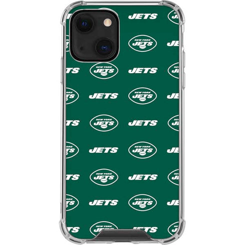 NFL New York Jets Blitz Series iPhone 14 Clear Case
