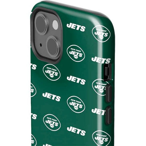 NFL New York Jets Blitz Series iPhone 15 Plus Impact Case