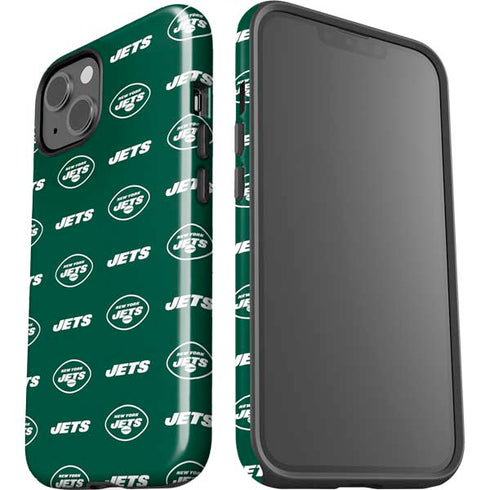 NFL New York Jets Blitz Series iPhone 15 Plus Impact Case