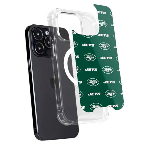 NFL New York Jets Blitz Series iPhone 15 Pro MagSafe Case