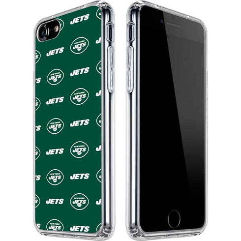 NFL New York Jets Blitz Series iPhone SE (2nd & 3rd Gen) Clear Case