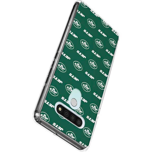 NFL New York Jets Blitz Series LG Stylo 6 Clear Case