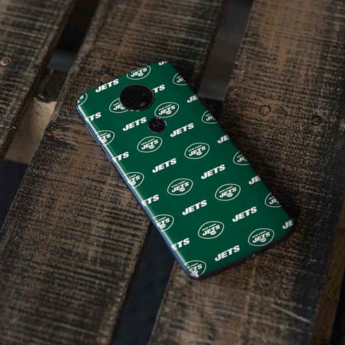 NFL New York Jets Blitz Series Moto E5 Plus Skin