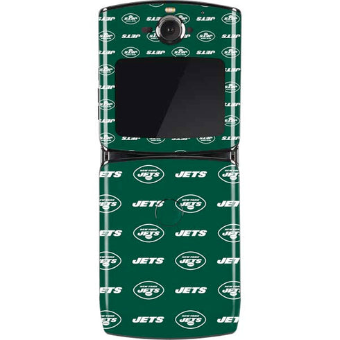 NFL New York Jets Blitz Series Motorola RAZR Skin