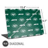 NFL New York Jets Blitz Series Universal Laptop 16.6in (13.4 x 9.7in) Skin