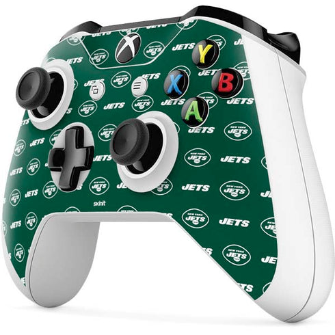 NFL New York Jets Blitz Series Xbox One S All-Digital Edition Bundle Skin