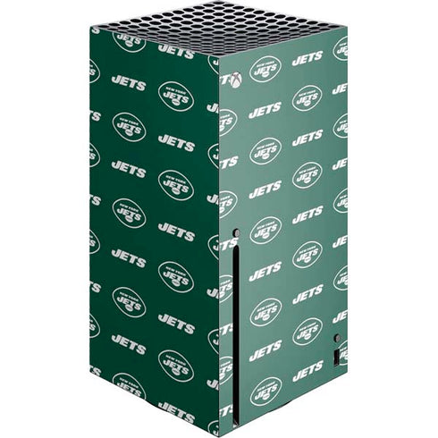 NFL New York Jets Blitz Series Xbox Series X Console Skin