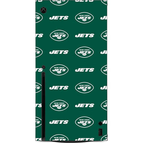 NFL New York Jets Blitz Series Xbox Series X Console Skin