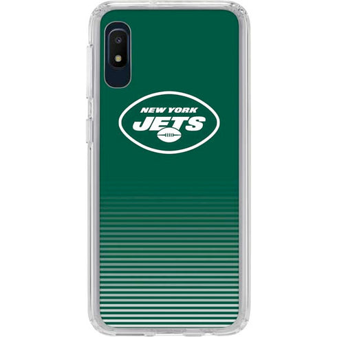 NFL New York Jets Breakaway Galaxy A10e Clear Case